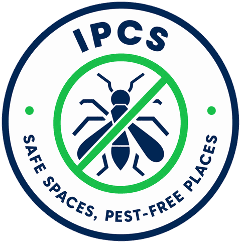IPCS trust seal — Safe Spaces, Pest-Free Places